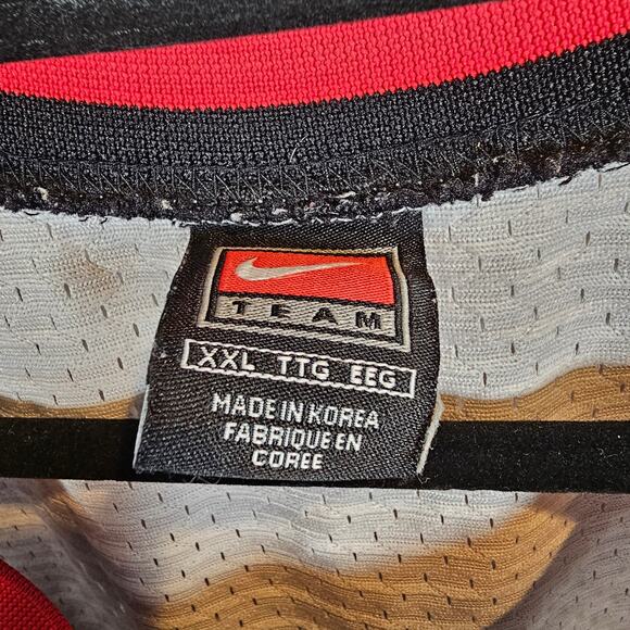 Vintage Nike Rasheed Wallace Portland Trail Blazers Jersey 2XL +2 NBA Basketball - Picture 6 of 6